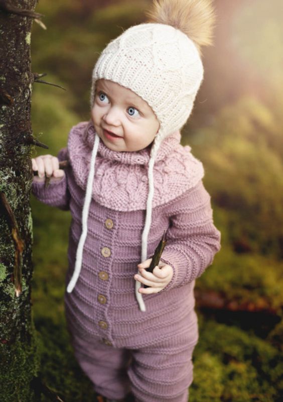 KlompeLOMPE Familiestrikk -oppskriftshefte