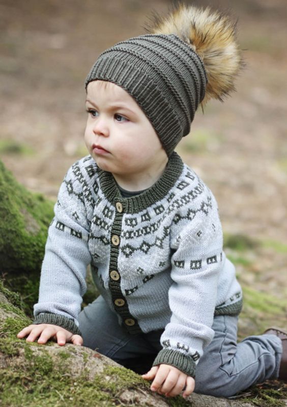 KlompeLOMPE Familiestrikk -oppskriftshefte