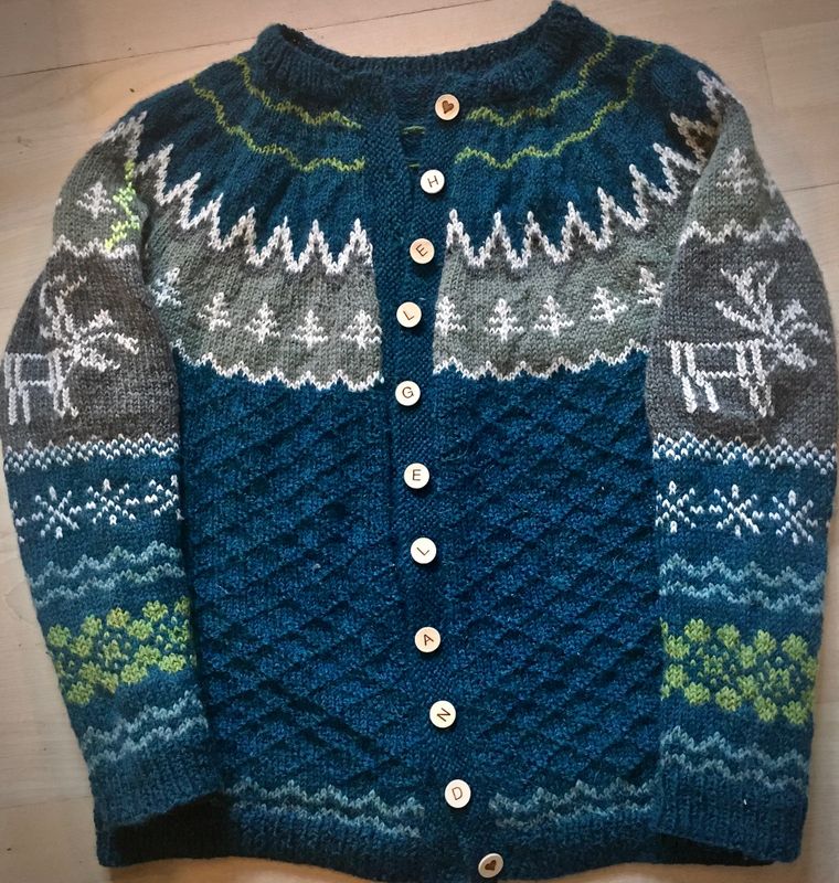 Lys ringknapp- Helgeland