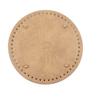 Hovedbilde Stor rund veskebunn Lysbrun