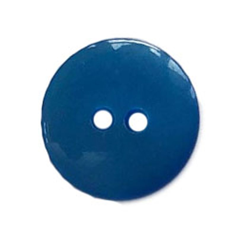 Blank plastknapp 12mm