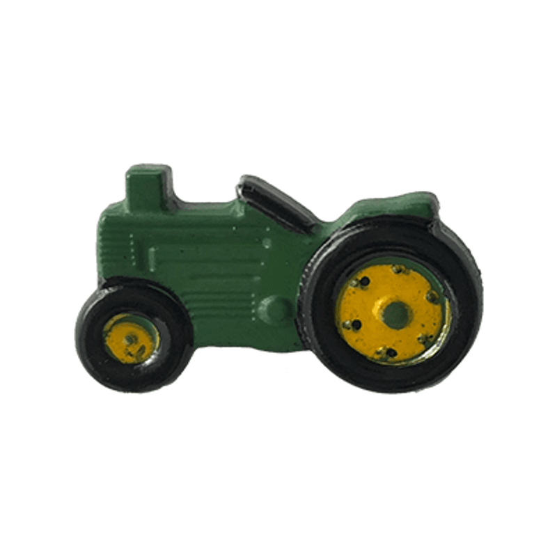 Traktor og tilhenger knapp