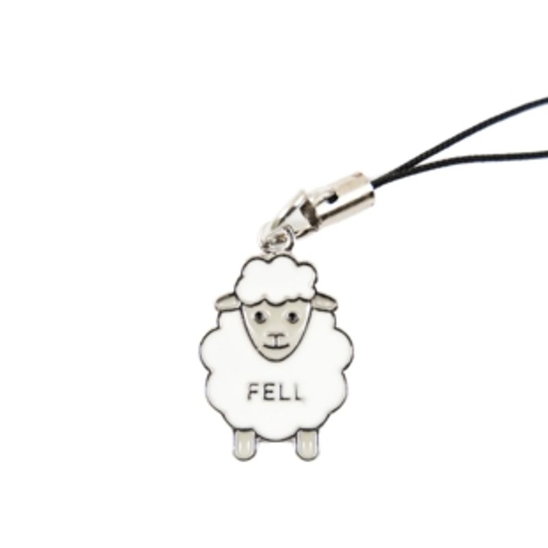 Maskemarkør hvit sau med tekst