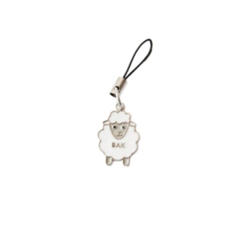 Maskemarkør hvit sau med tekst