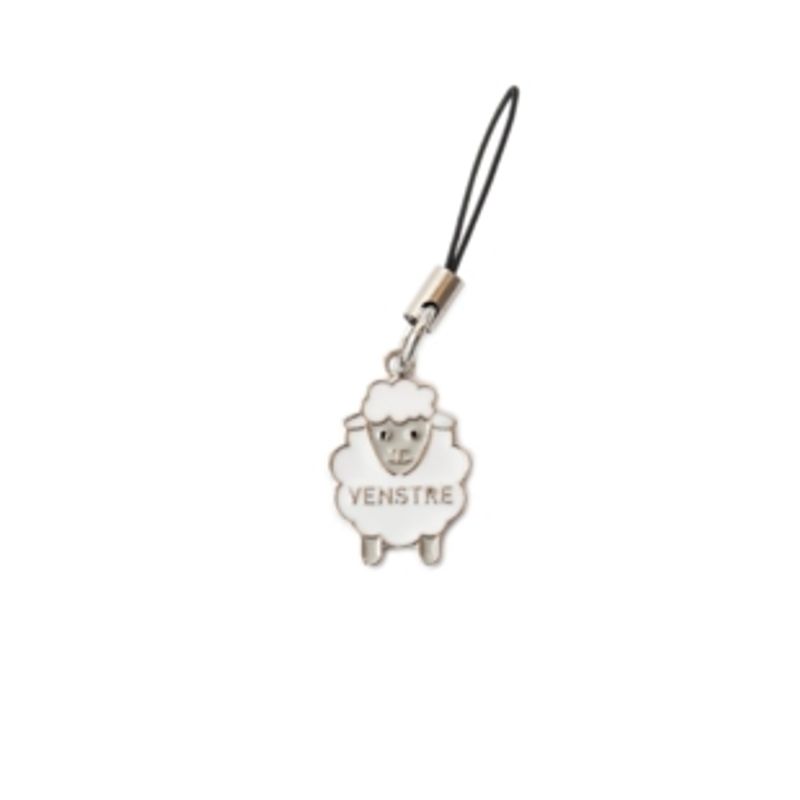 Maskemarkør hvit sau med tekst