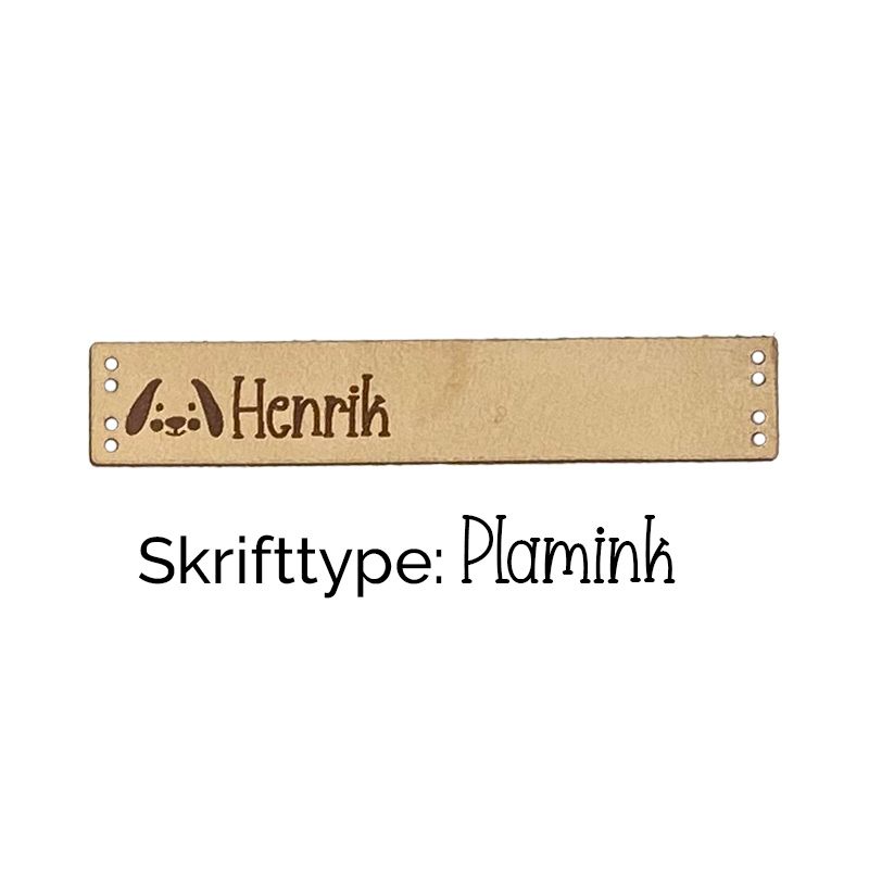 Skinnlapper med hull rundt hele