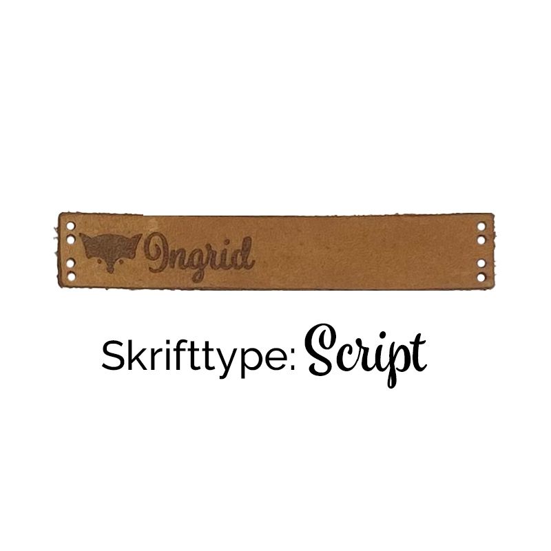 Skinnlapper med hull rundt hele